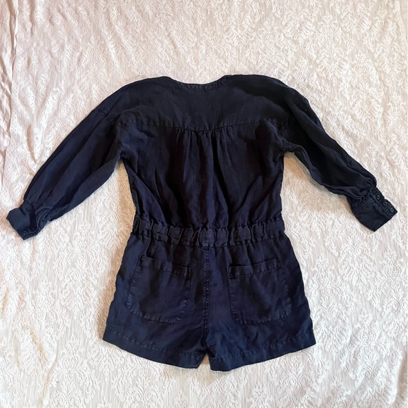 Joie Bosworth linen belted waist romper - Picture 11 of 12